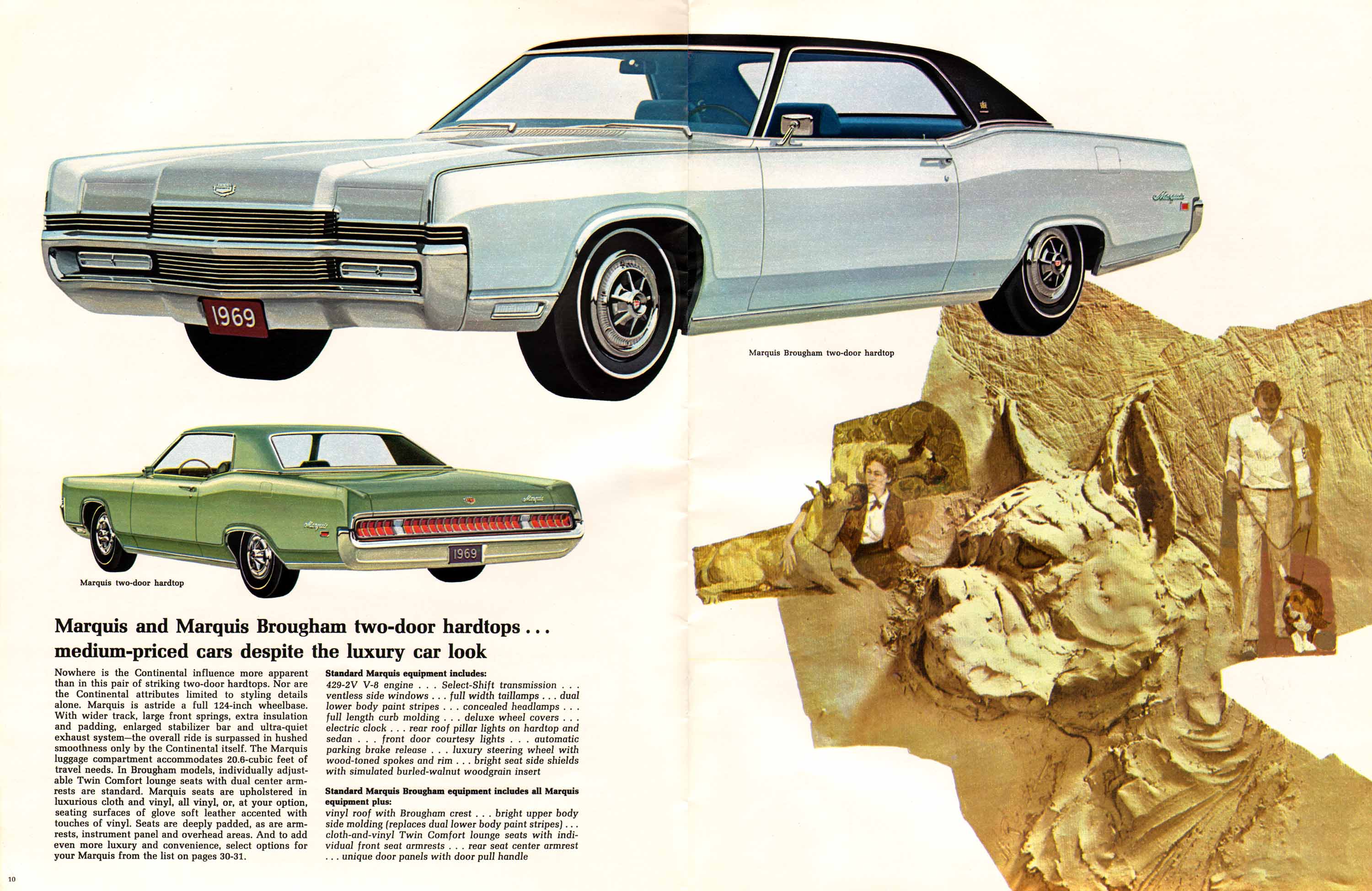 1969 Mercury Full Size Brochure Page 6